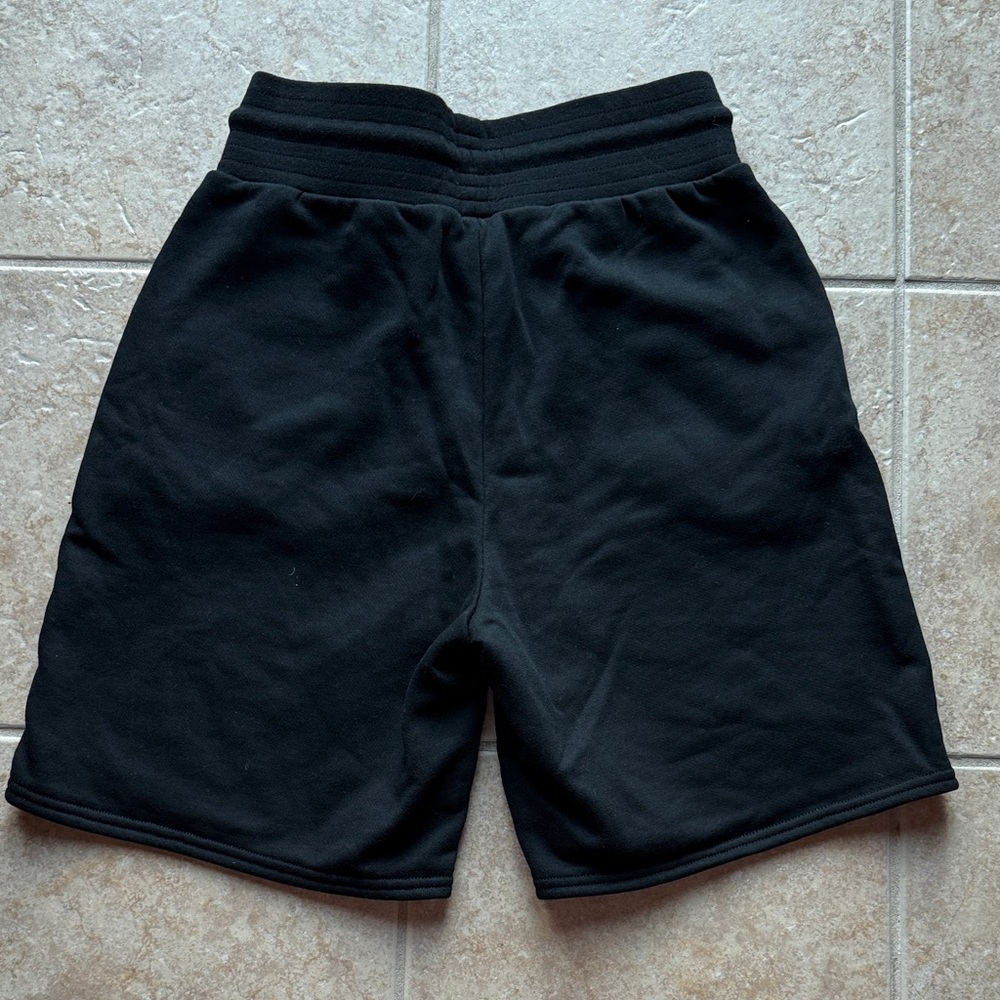 ALO Yoga Women's Athletic High Waist Easy Sweat Shorts Black Small - Picture 8 of 8